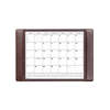 Dacasso Chocolate Brown Leather Desk Pad w/ 2022 Calendar Insert, 25.5 x 17.25 PR-3440